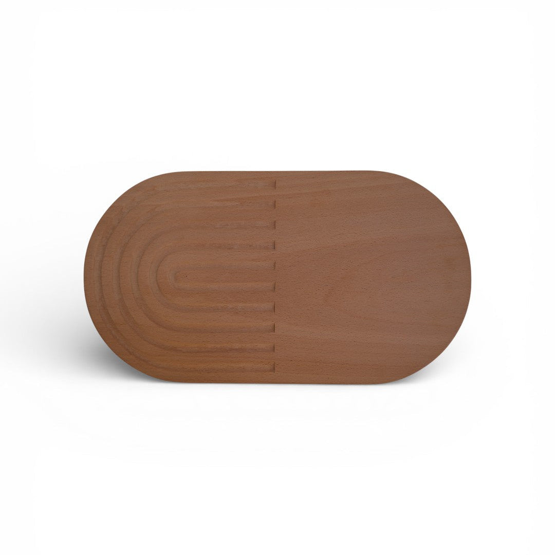 Carved Oval Cheeseboard
