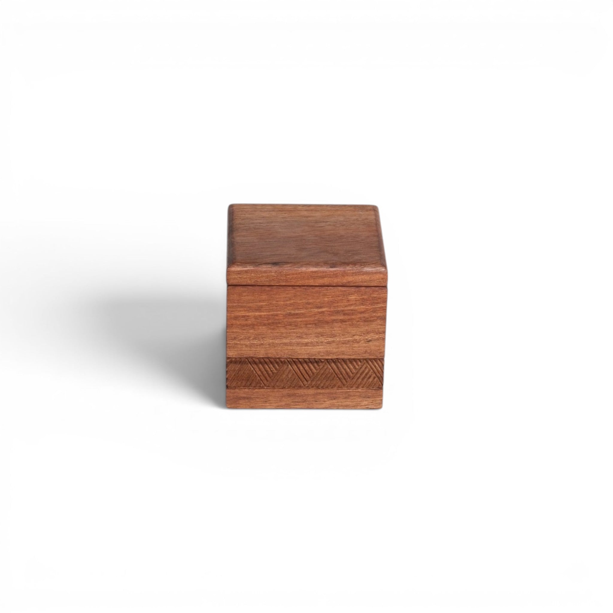 Storage Box with Carved Sides
