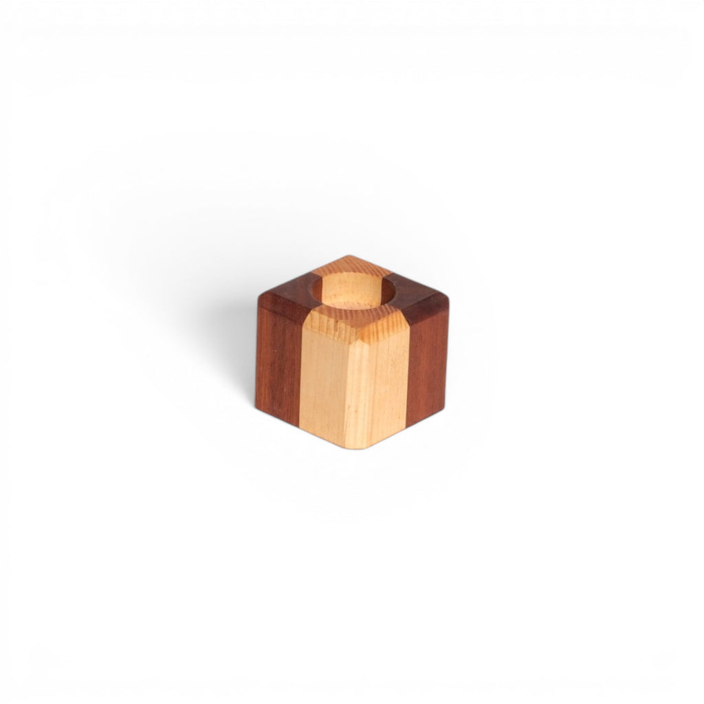 Block Candle Holders (Set of Two)