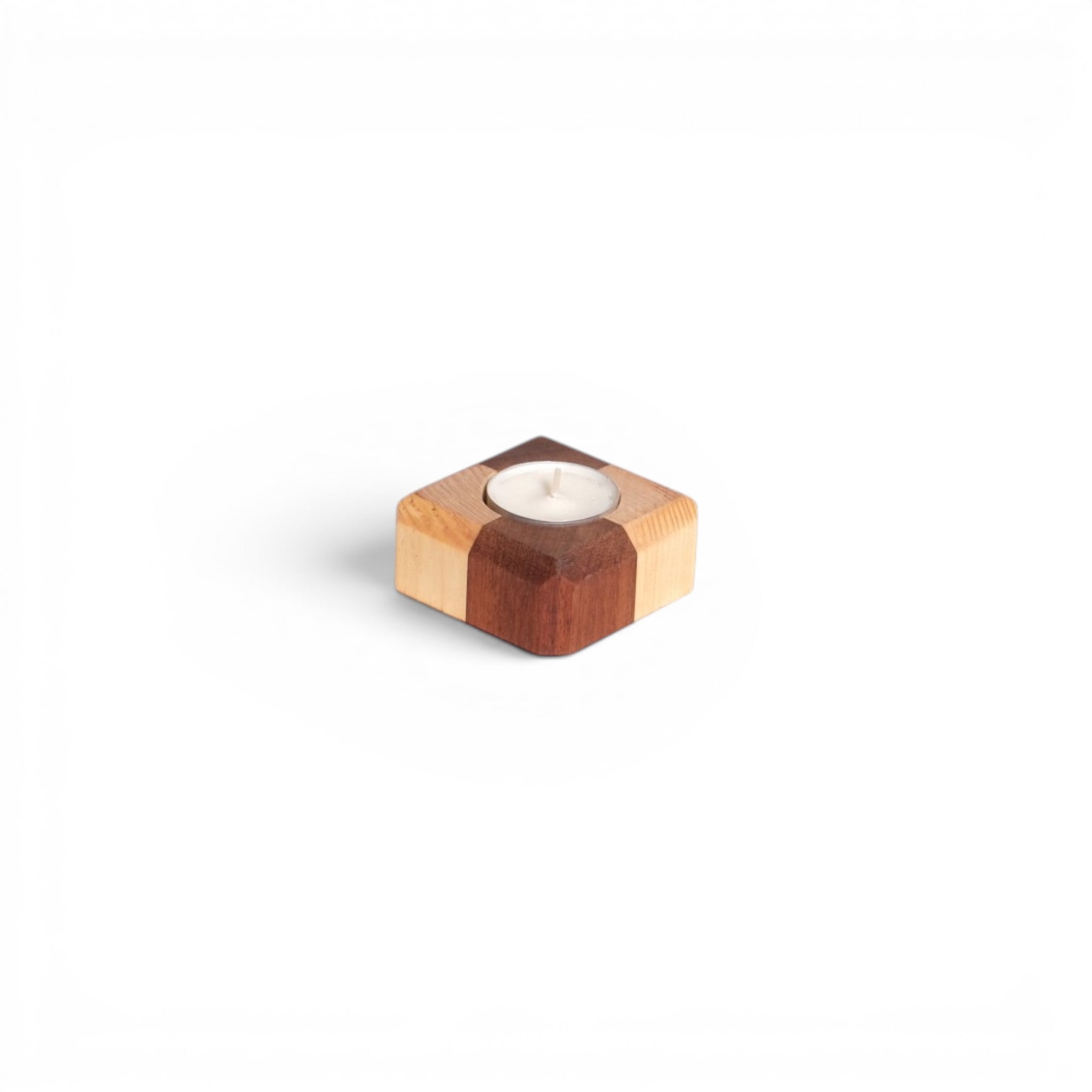 Block Candle Holders (Set of Two)