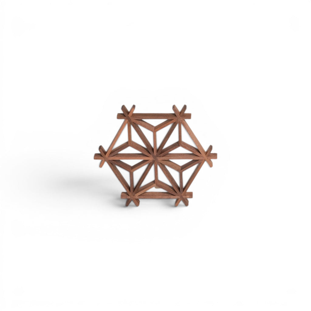 Kumiko Hexagon Coasters (Set of 2)