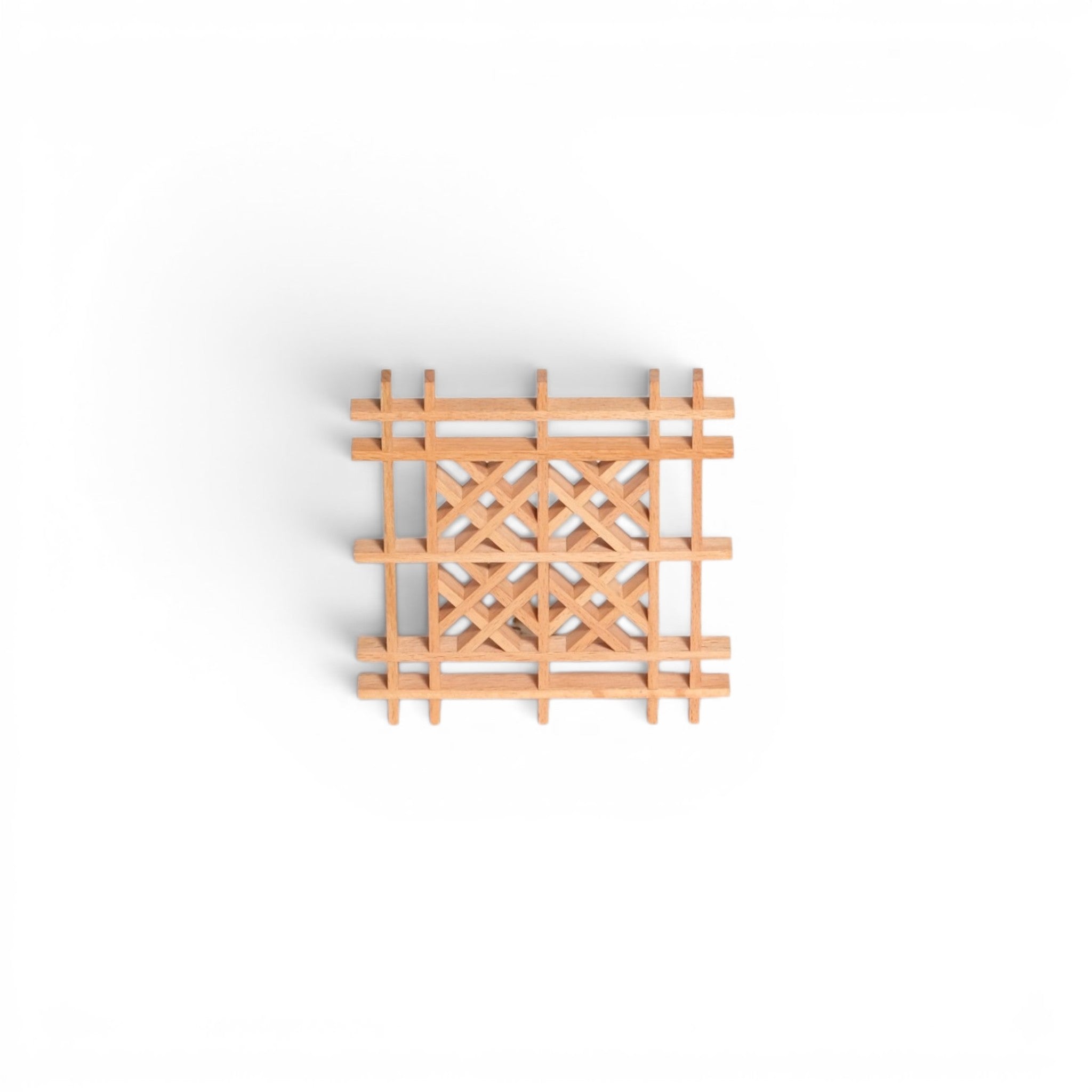 Geometric Square Coasters (Set of 2)