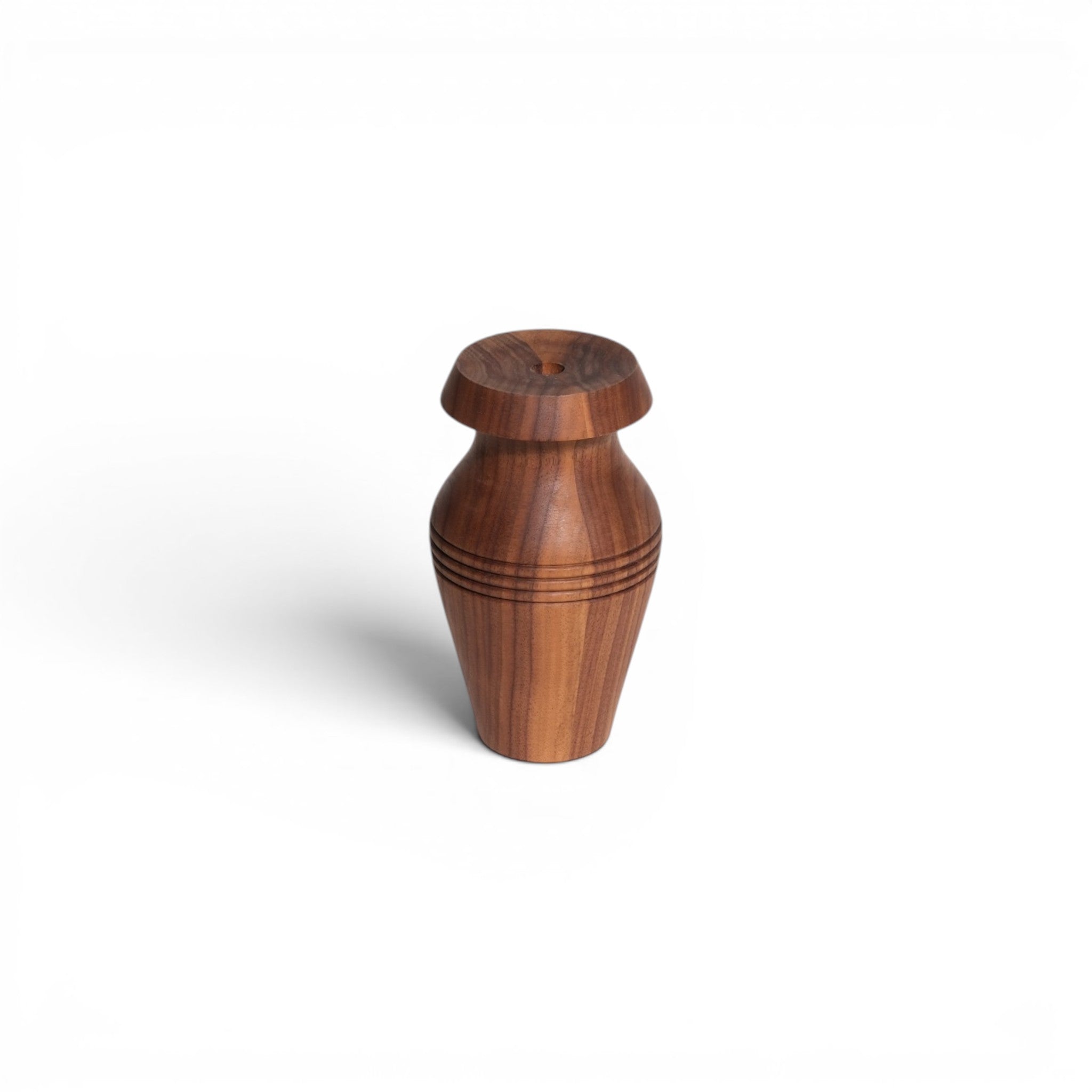 Carved Wooden Vase
