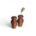 Carved Wooden Vase