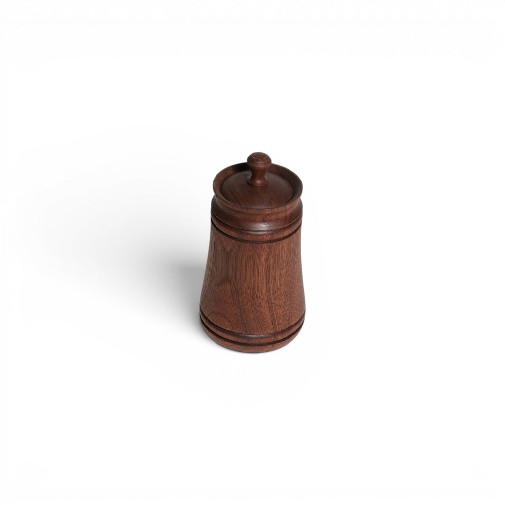 Wooden Jar with Lid