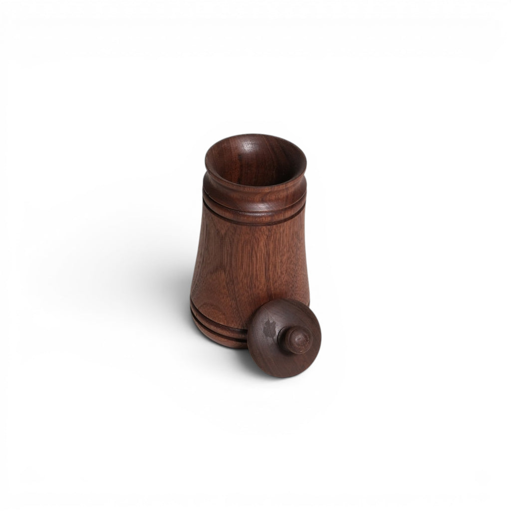 Wooden Jar with Lid
