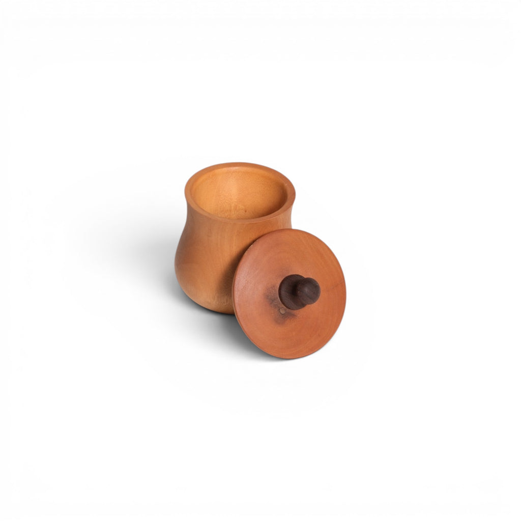 Wooden Jar with Lid