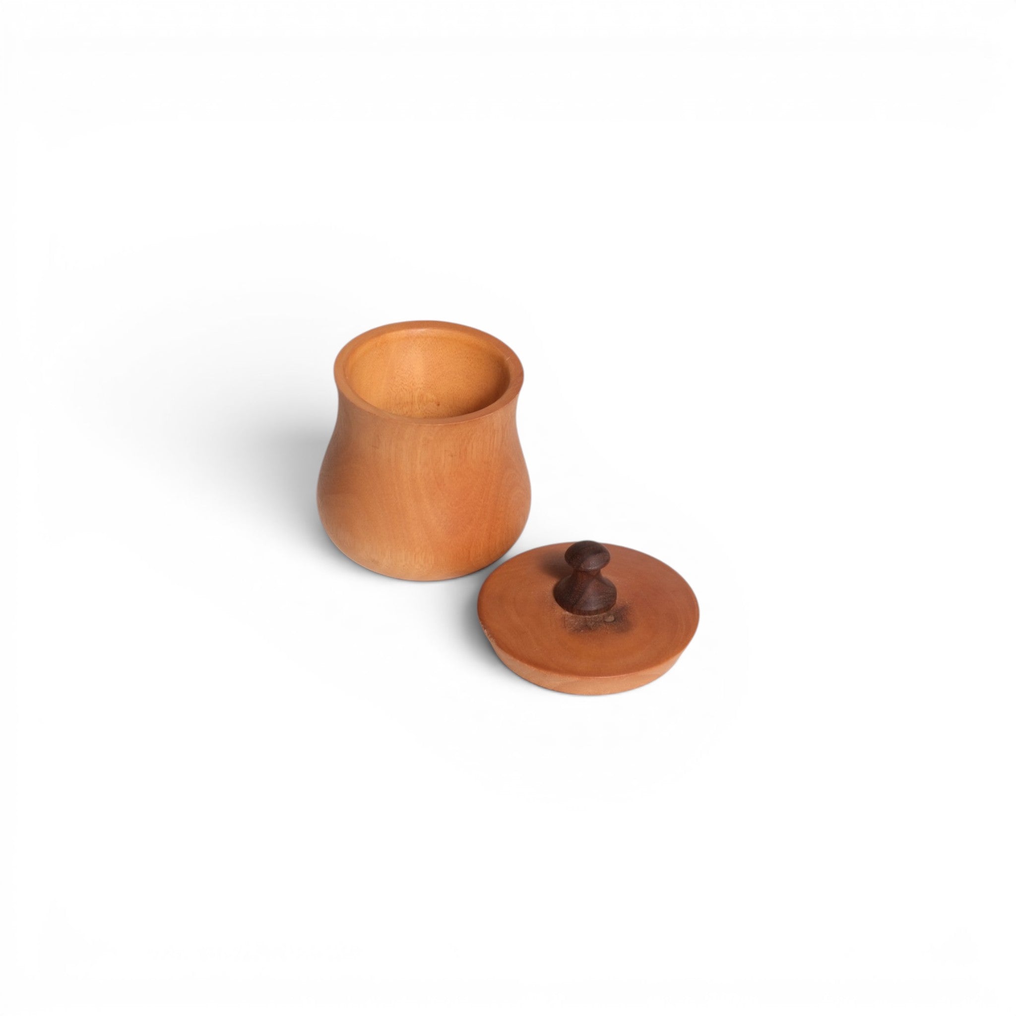 Wooden Jar with Lid