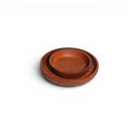 Wooden Turned Plates (Set of Two)