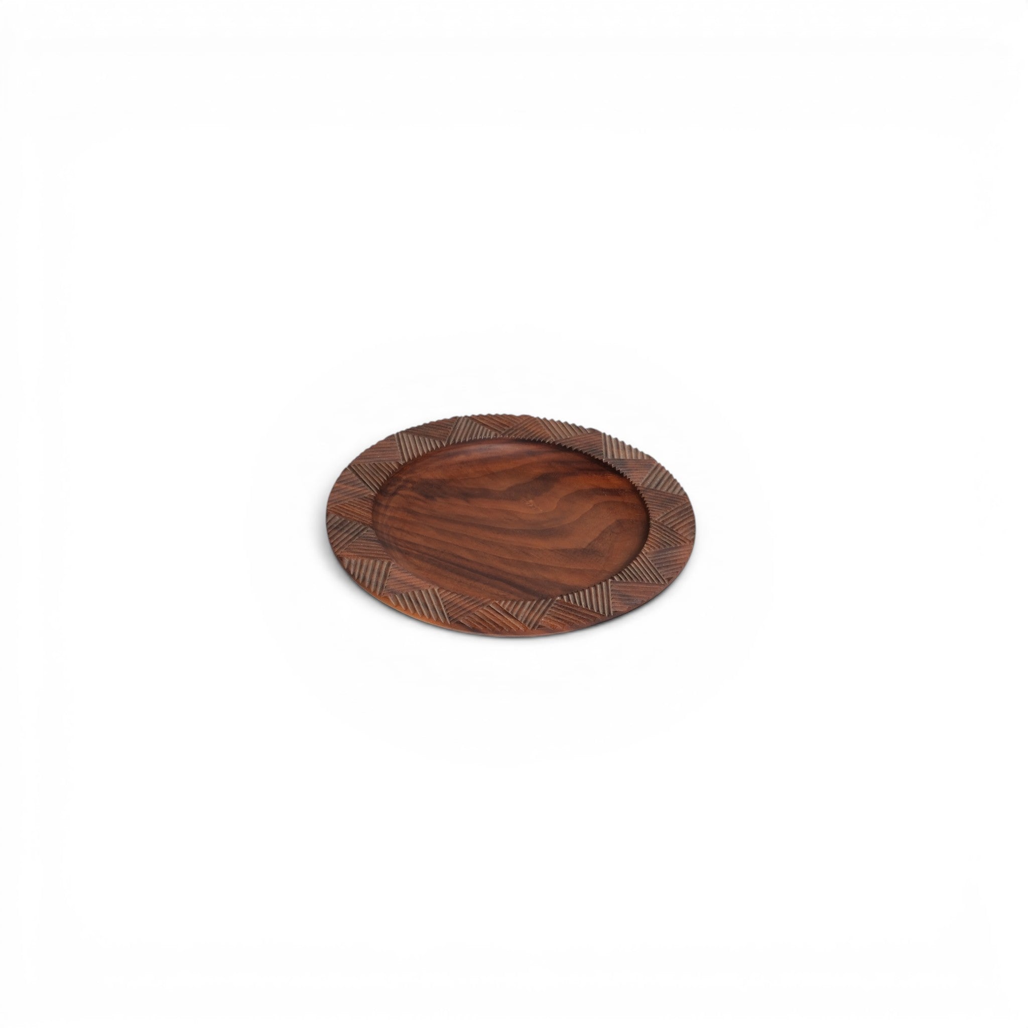 Carved Plates (Set of 2)