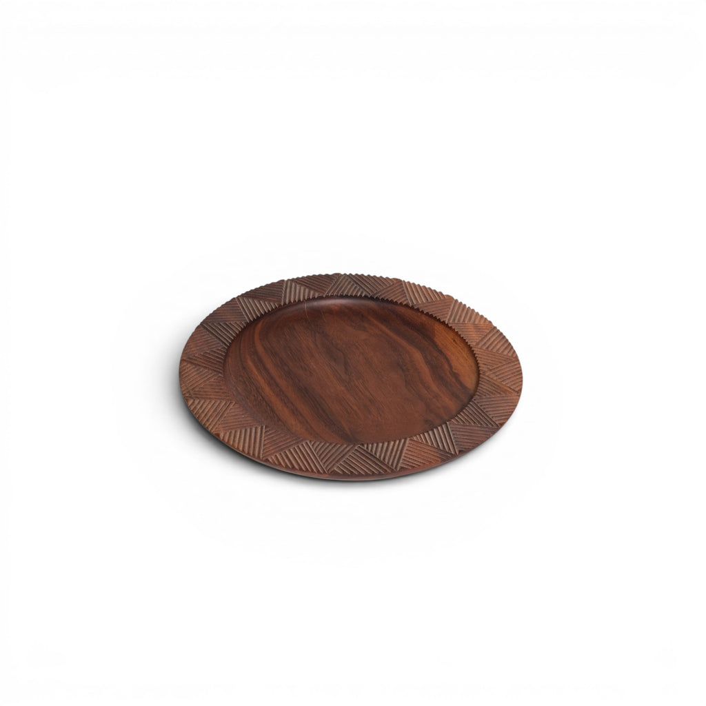Carved Plates (Set of 2)