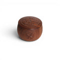 Round Carved Box