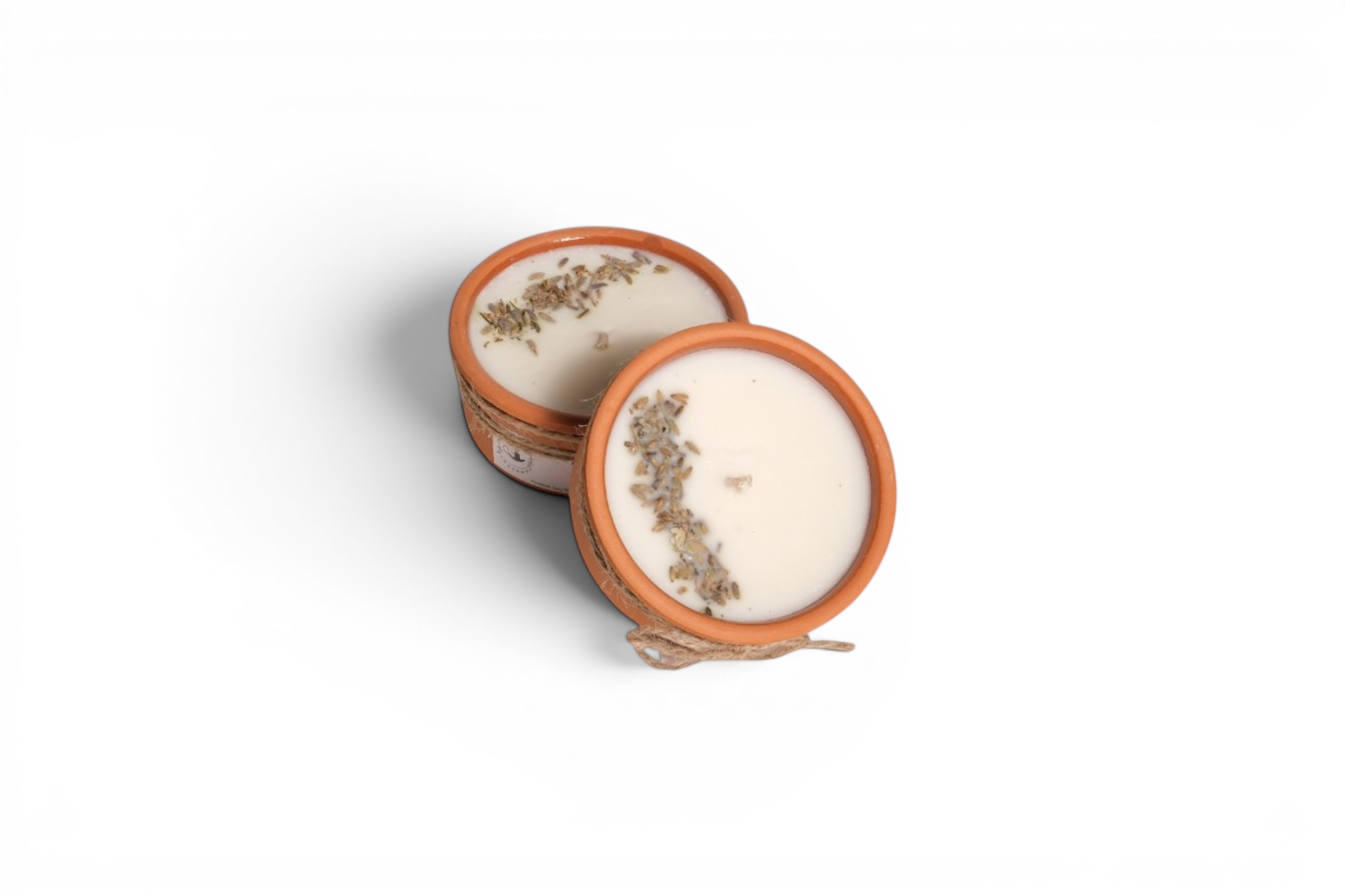 Candle in Clay – Lavender Serenity