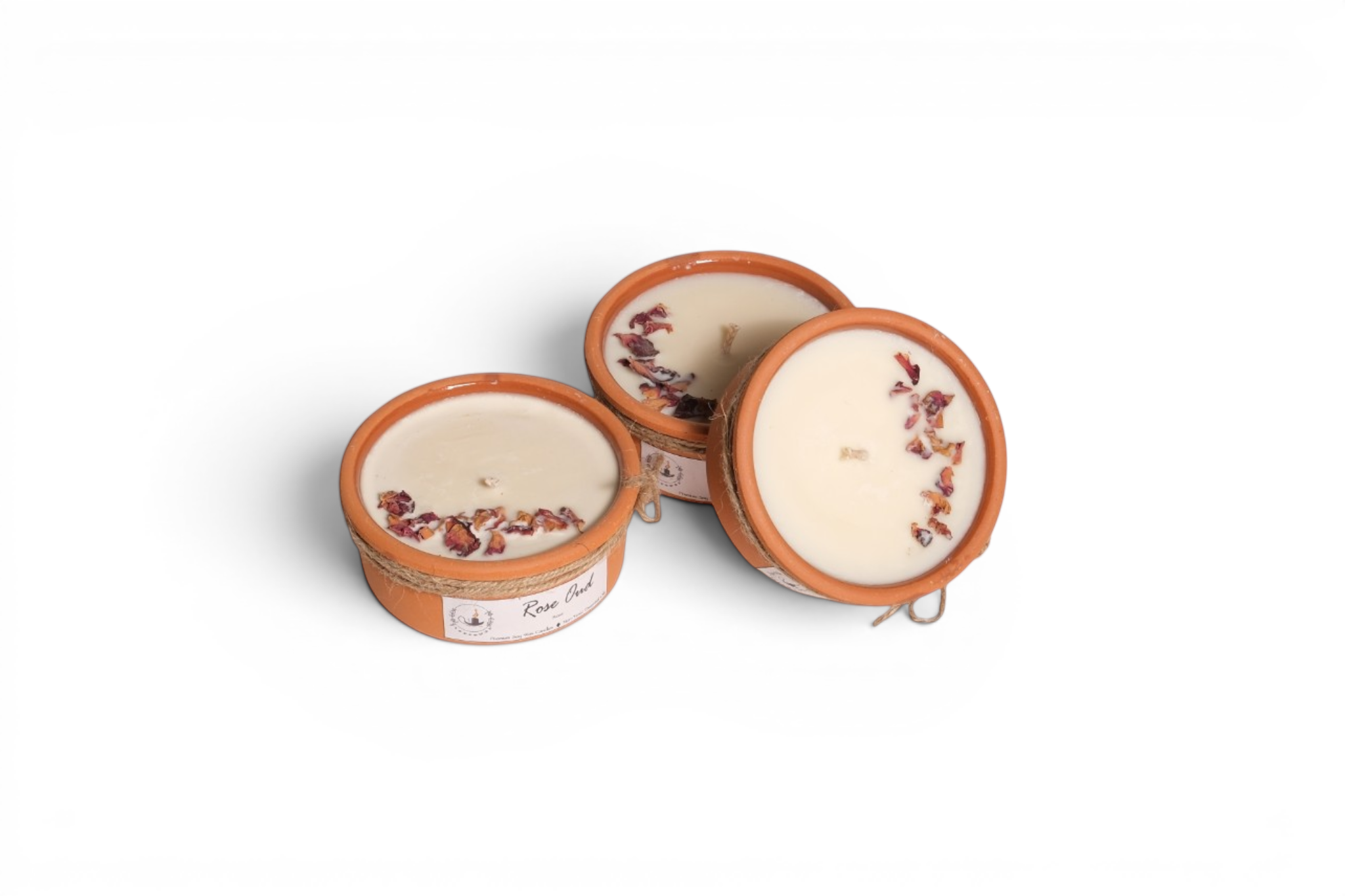 Candle in Clay – Rose Oud