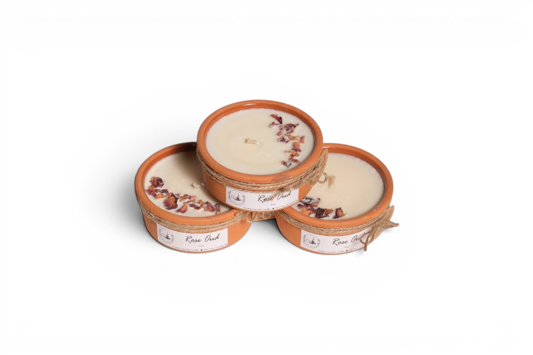 Candle in Clay – Rose Oud