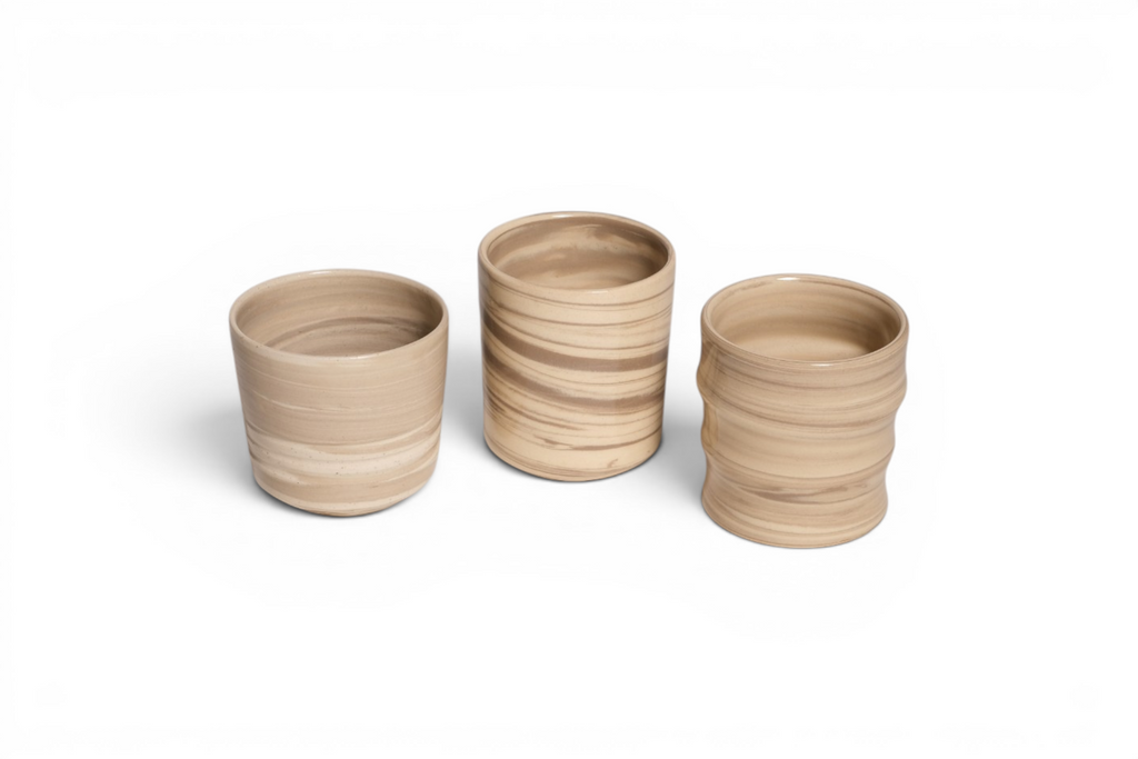 Glazed Cup – Earthy Tones