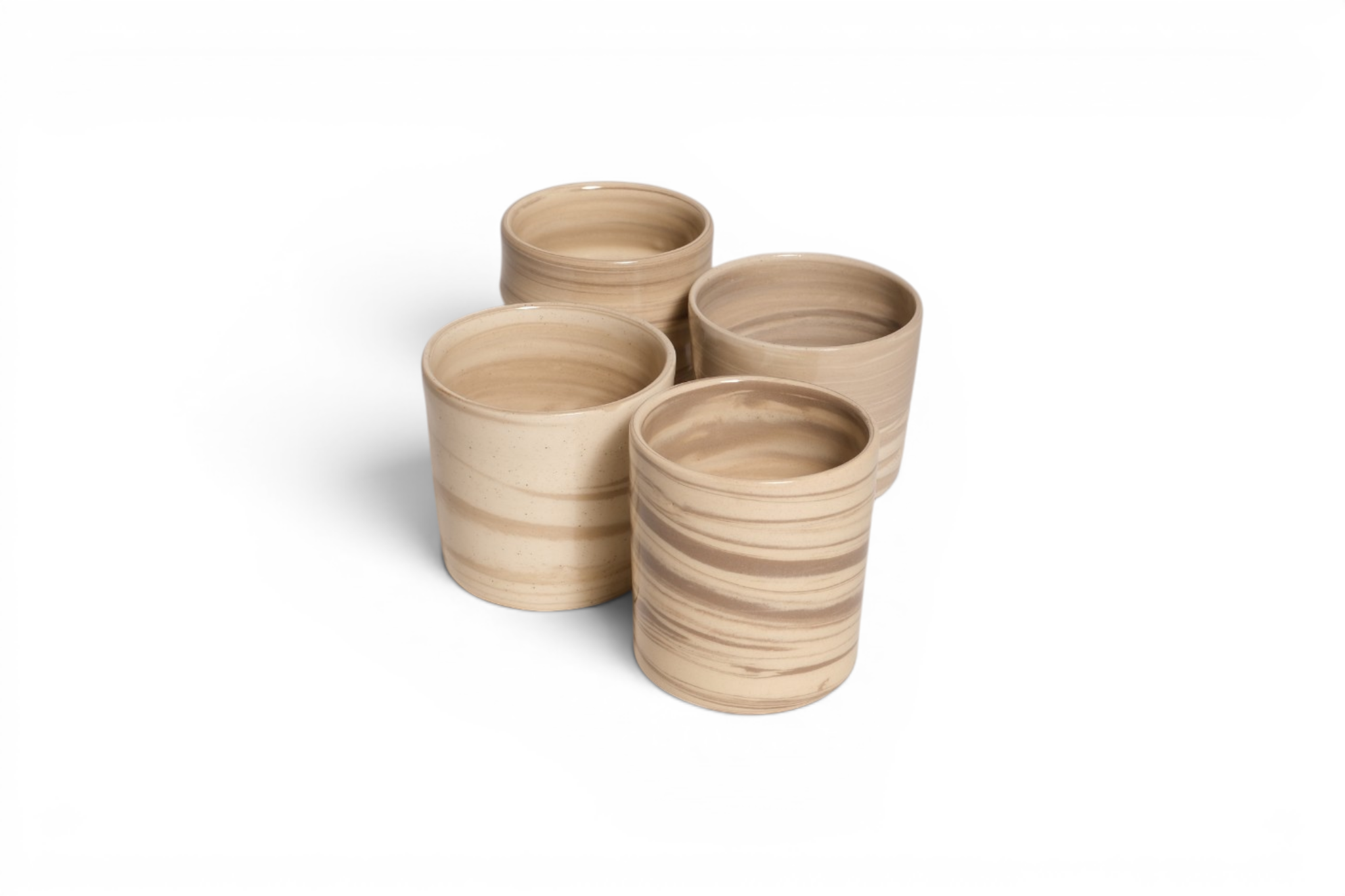 Glazed Cup – Earthy Tones