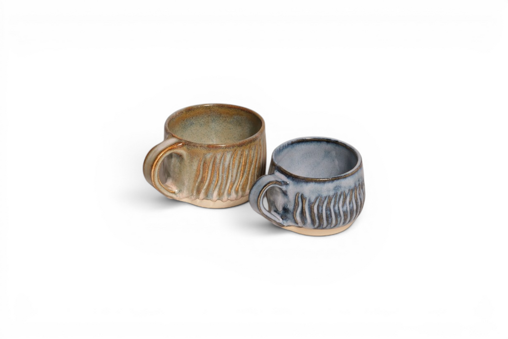 Desert Trace Ceramic Cup with Handle