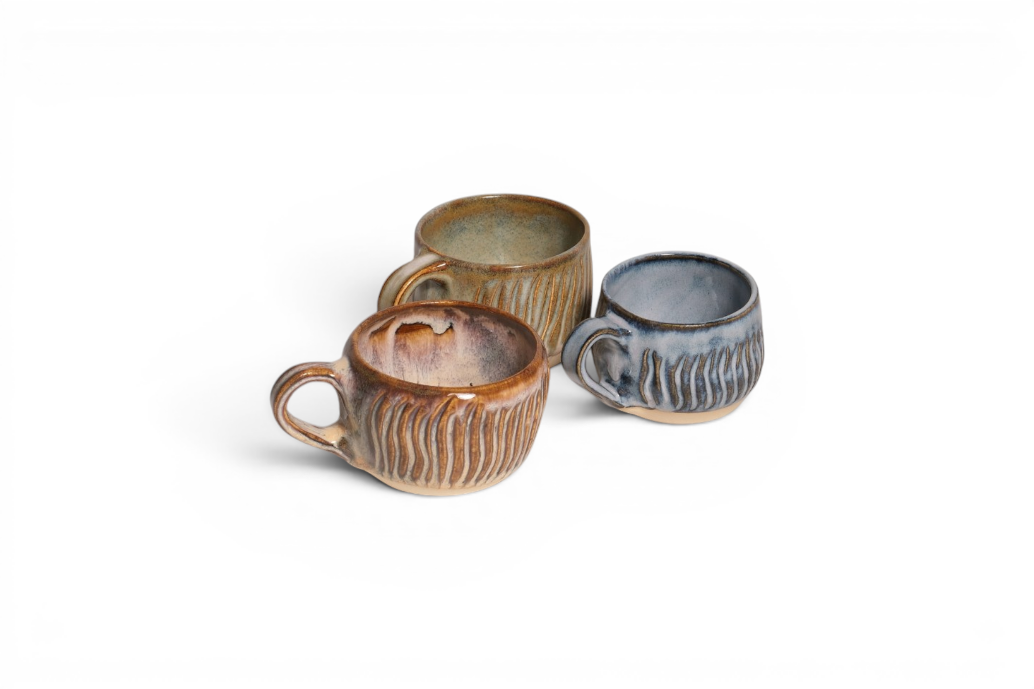 Desert Trace Ceramic Cup with Handle