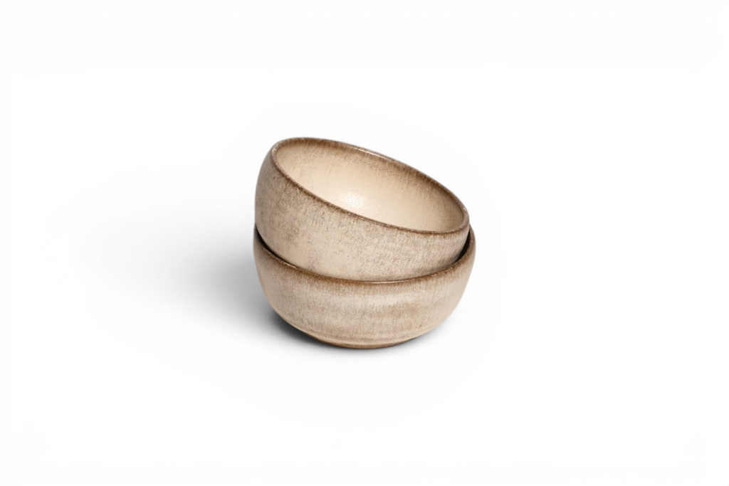 Matt Glazed Bowl – Earthy Tones