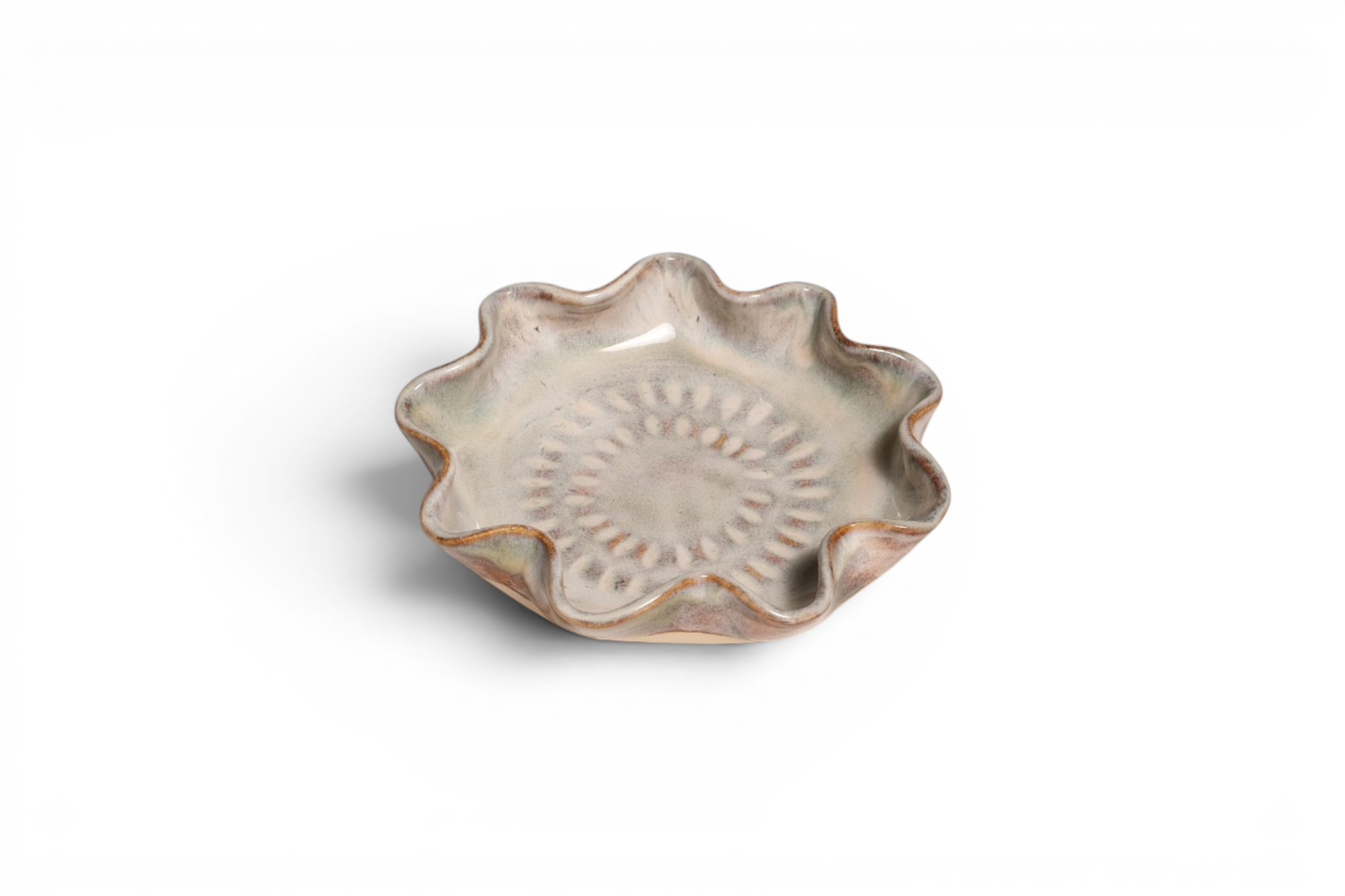 Wavy Flat Bowl