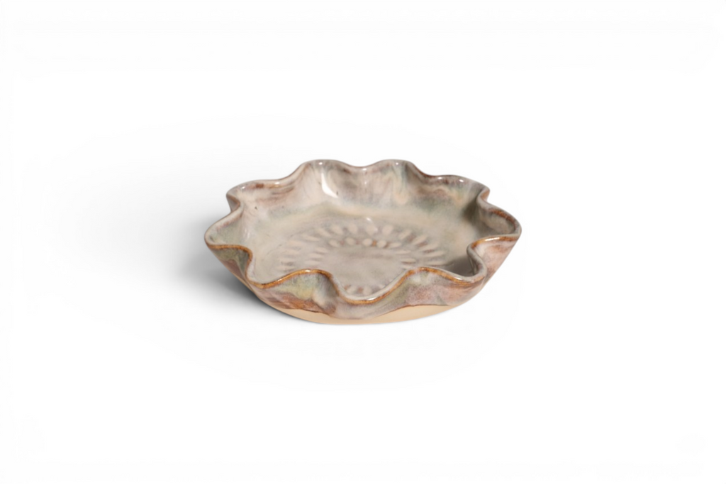 Wavy Flat Bowl