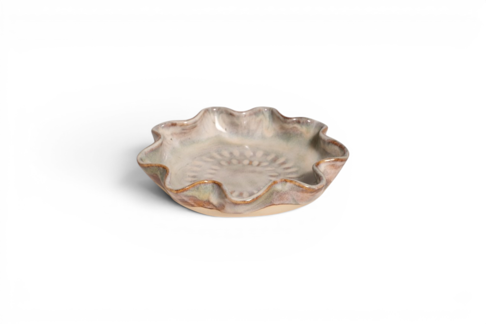 Wavy Flat Bowl