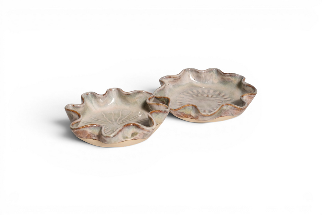Wavy Flat Bowl