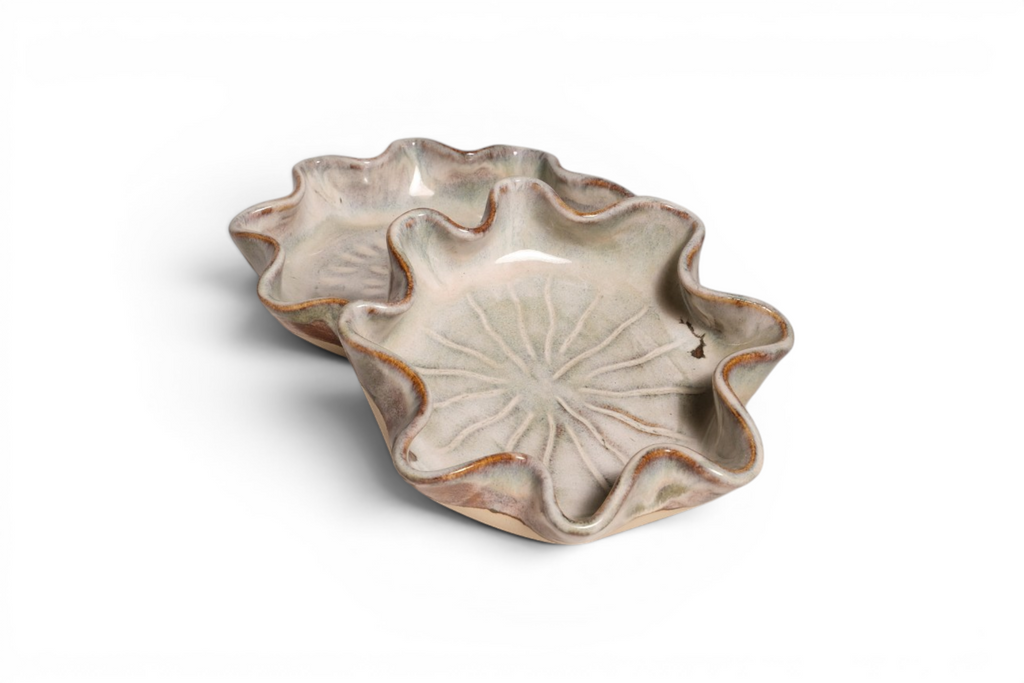Wavy Flat Bowl