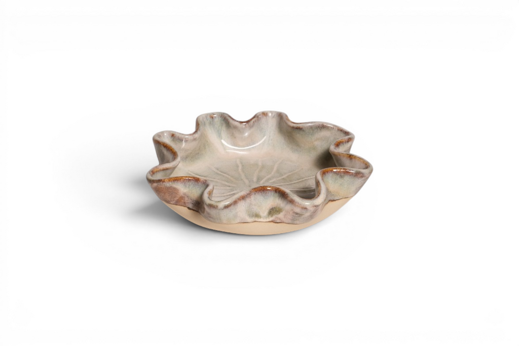 Wavy Flat Bowl