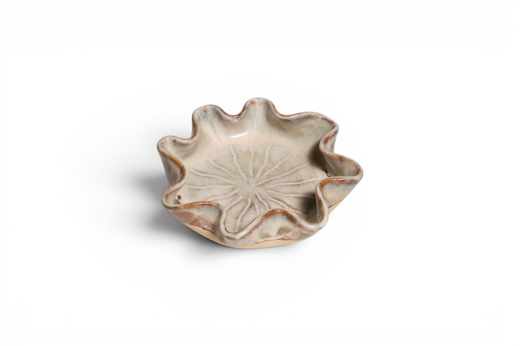 Wavy Flat Bowl