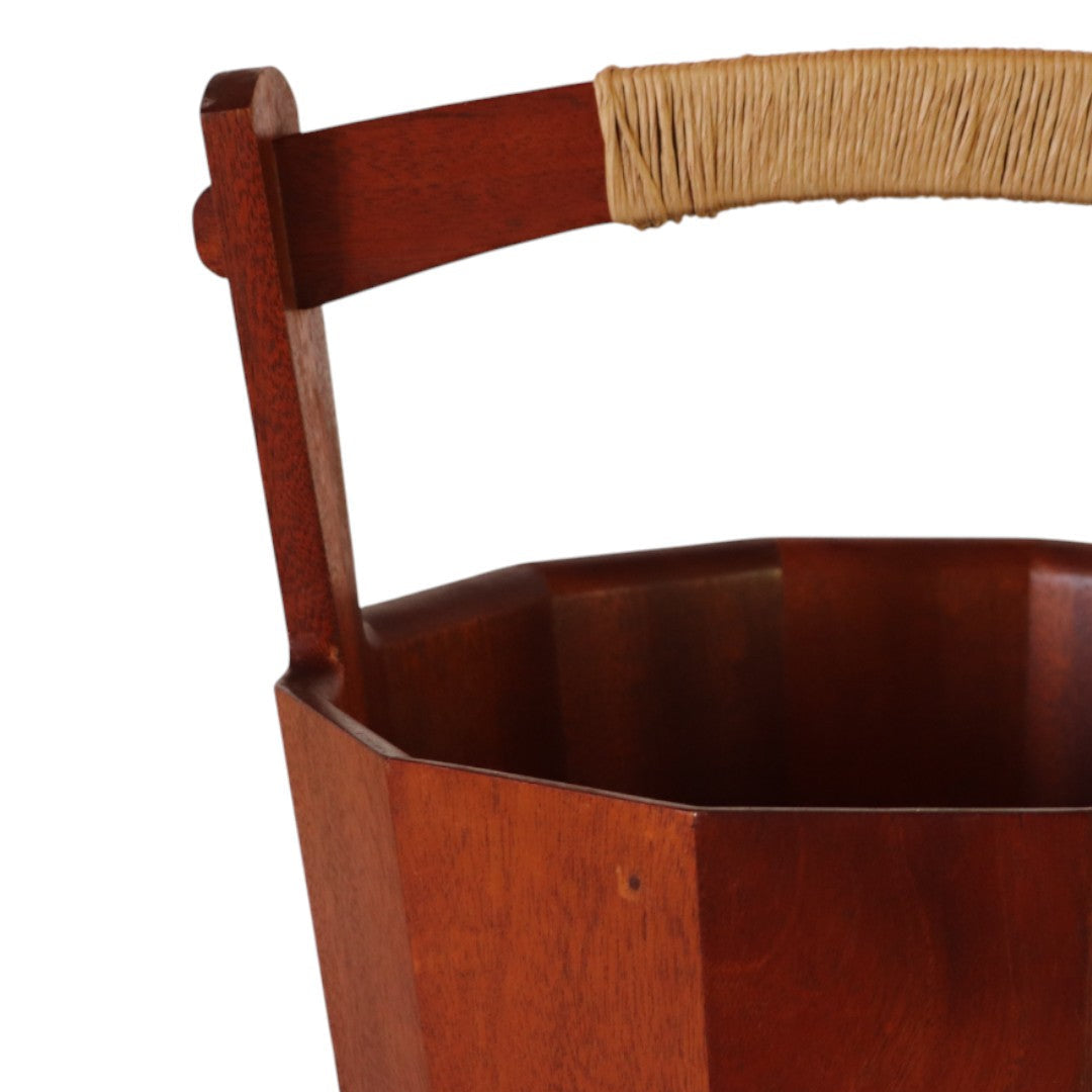 Coppered Basket with Handle